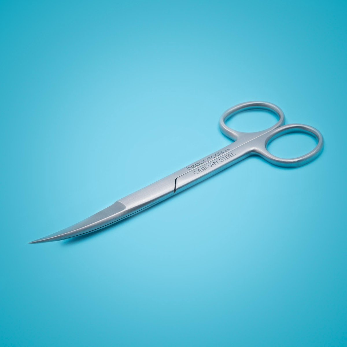 BeautyTools INOX Professioneel Verbandschaar met Spitse Punt - Gebogen Snijvlak - 14 cm (MS-0904)