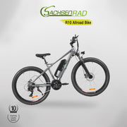 SachsenRad R10 - E Fiets- Allroad E-bike- 28 inch 290W motor 36V lithium batterij