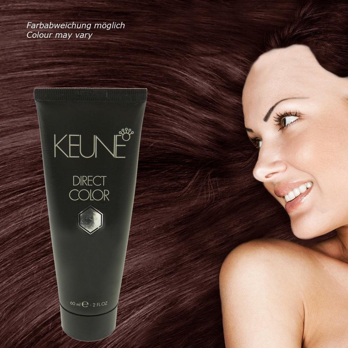 Keune Direct Color 60ml  -  6.45 dark copper mahogany blonde - dunkel kupfer mahagonie blond