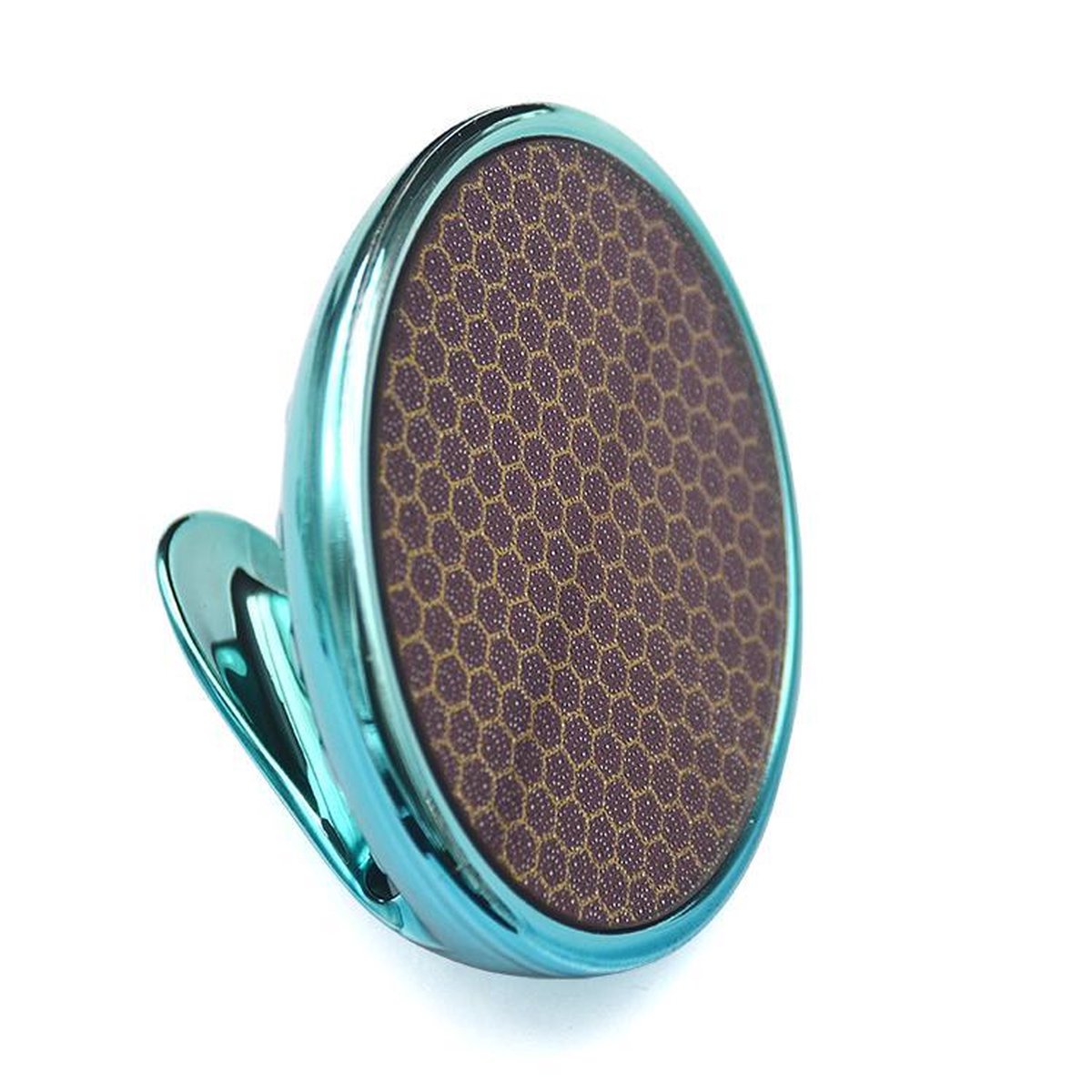 LifeWise Nano Glas Eeltverwijderaar - Voetvijl - Eeltrasp - Eeltschaaf - Brons/Blauw