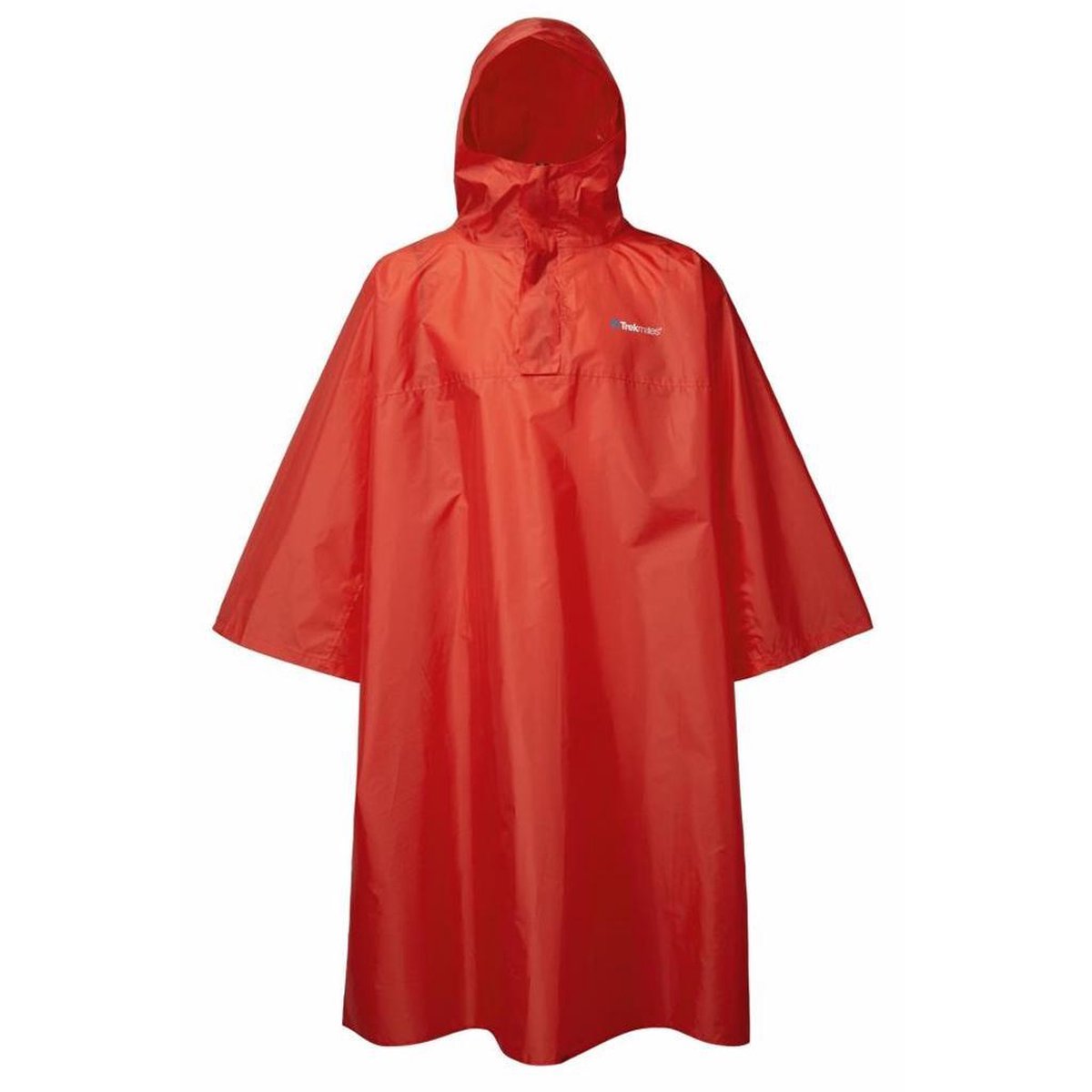 Trekmates Deluxe Rood Poncho Uniseks