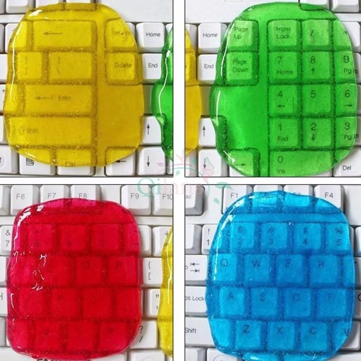 Schoonmaak Gel Toetsenbord - Keyboard Cleaner - Stof Schoonmaakgel - Laptop Schoonmaken - Toetsenbord Schoonmaak Gel - Multifunctioneel