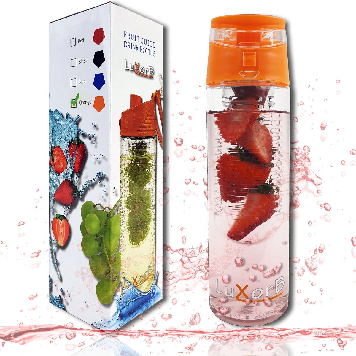 LuXorB Drinkfles -Easy- met fruitfilter