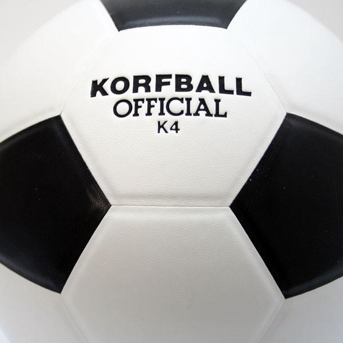 Mikasa K-4 Korfbal - zwart/wit - maat 4