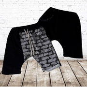 S&C Short met ketting zwart 98/104