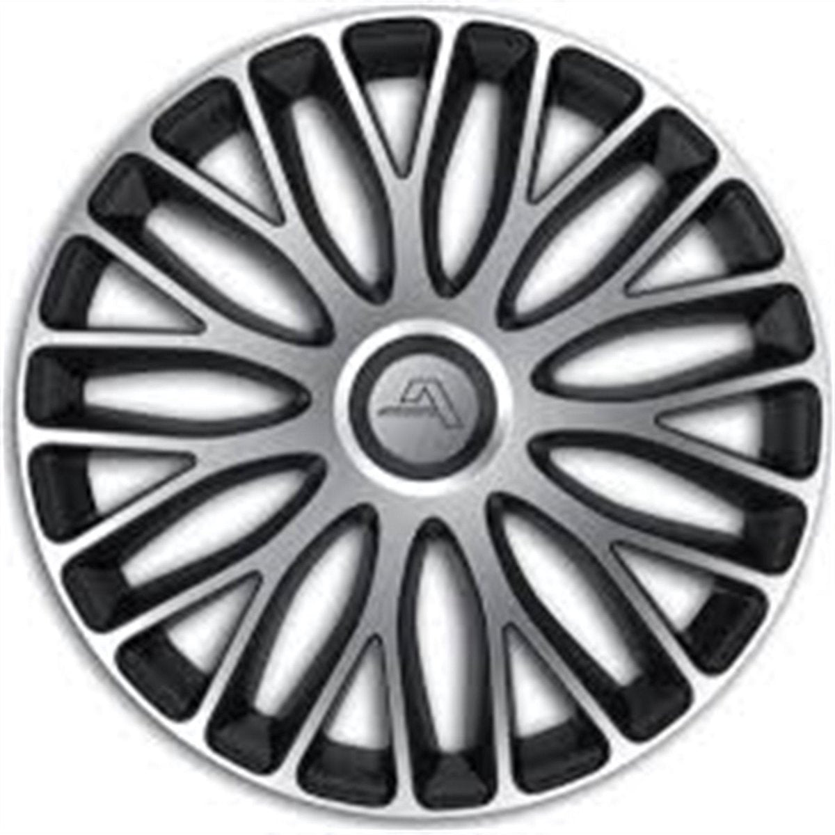 Set Wielsierdoppen 17" Alcar Milano Bi Color