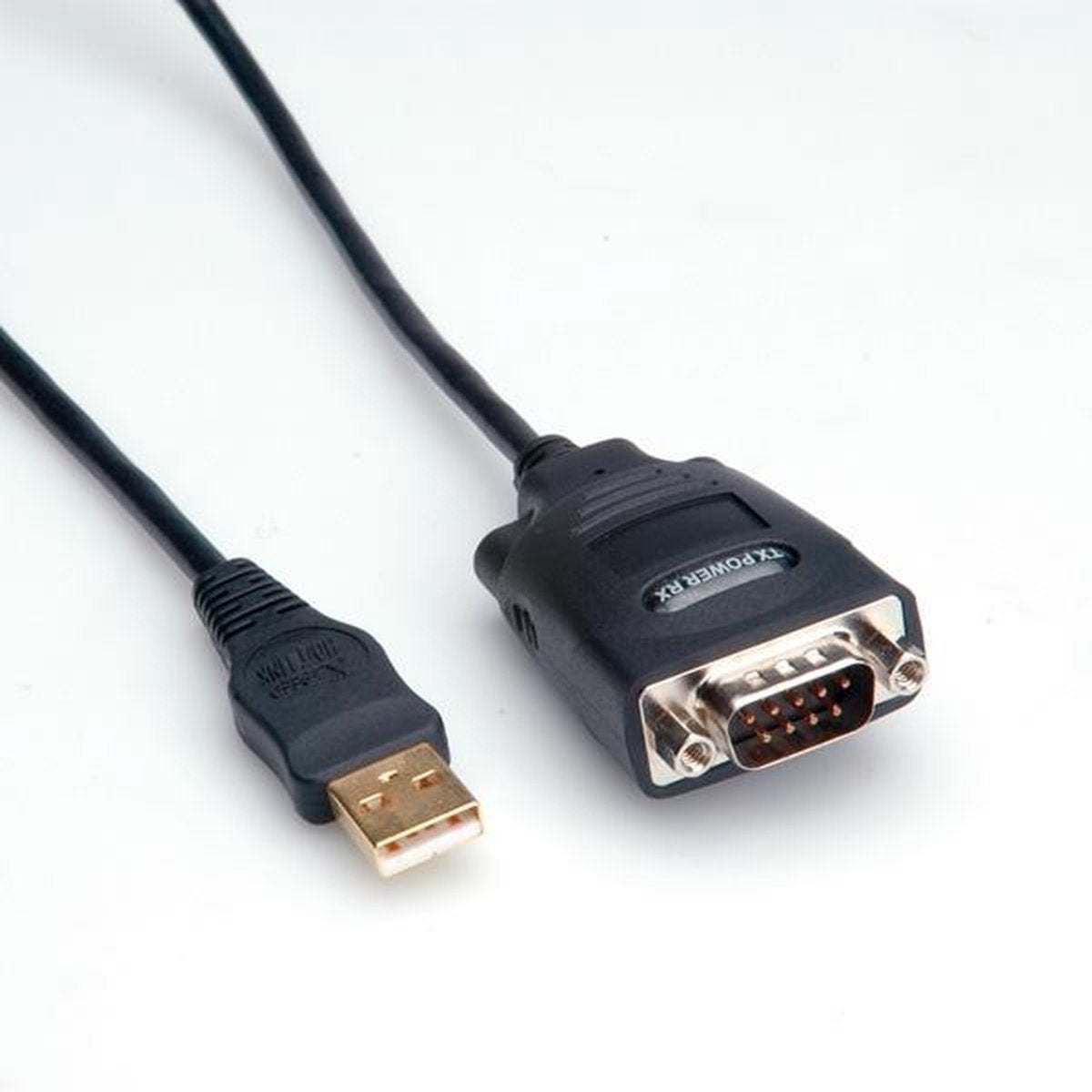 Value USB-A (m) naar 9-pins SUB-D met moeren (m) seriële RS485 adapter / Intersil chip - 1