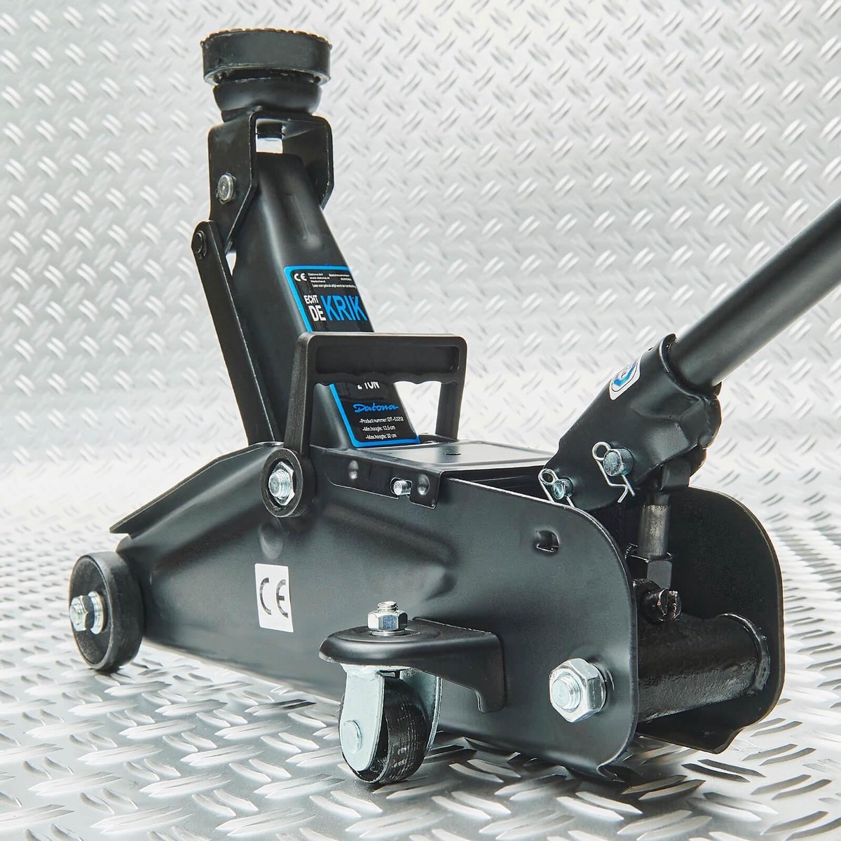 Datona® Autokrik - 2 ton - Zwart