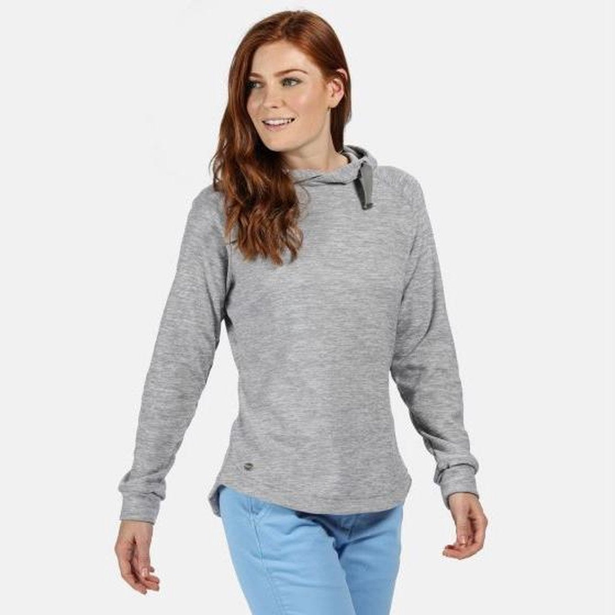 Regatta Hoodie Callidora Dames Lichtgrijs Maat 44
