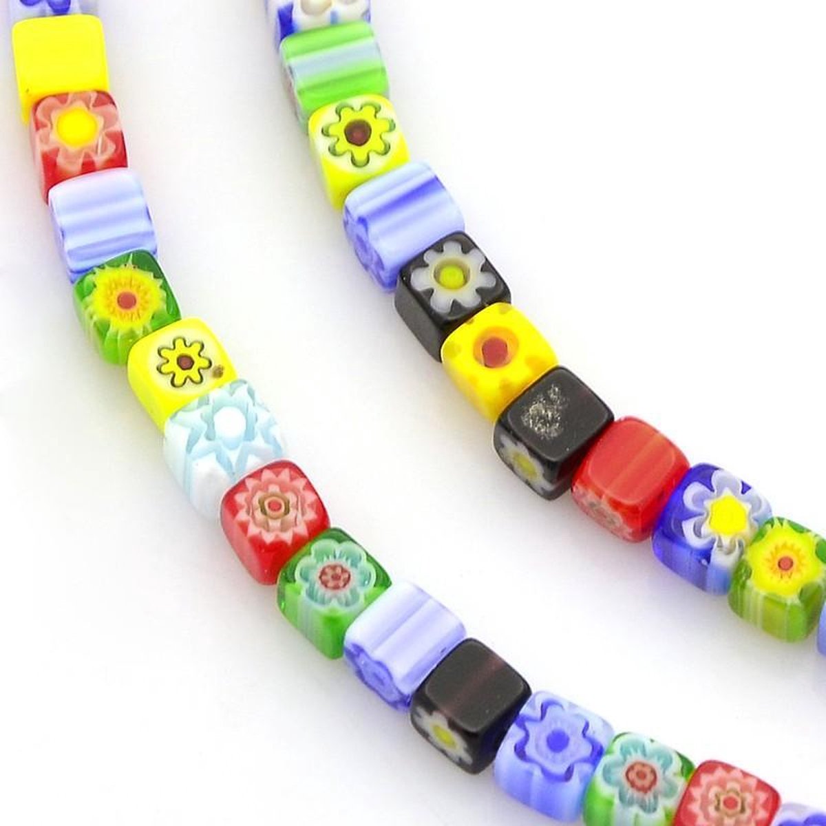 Millefiori glas