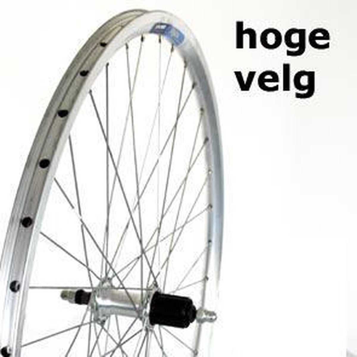 Merkloos a wiel 28 cass vast 8v hoge velg