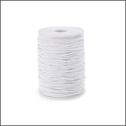 Vivant Elastisch koord rond  wit 2mm - 100mt