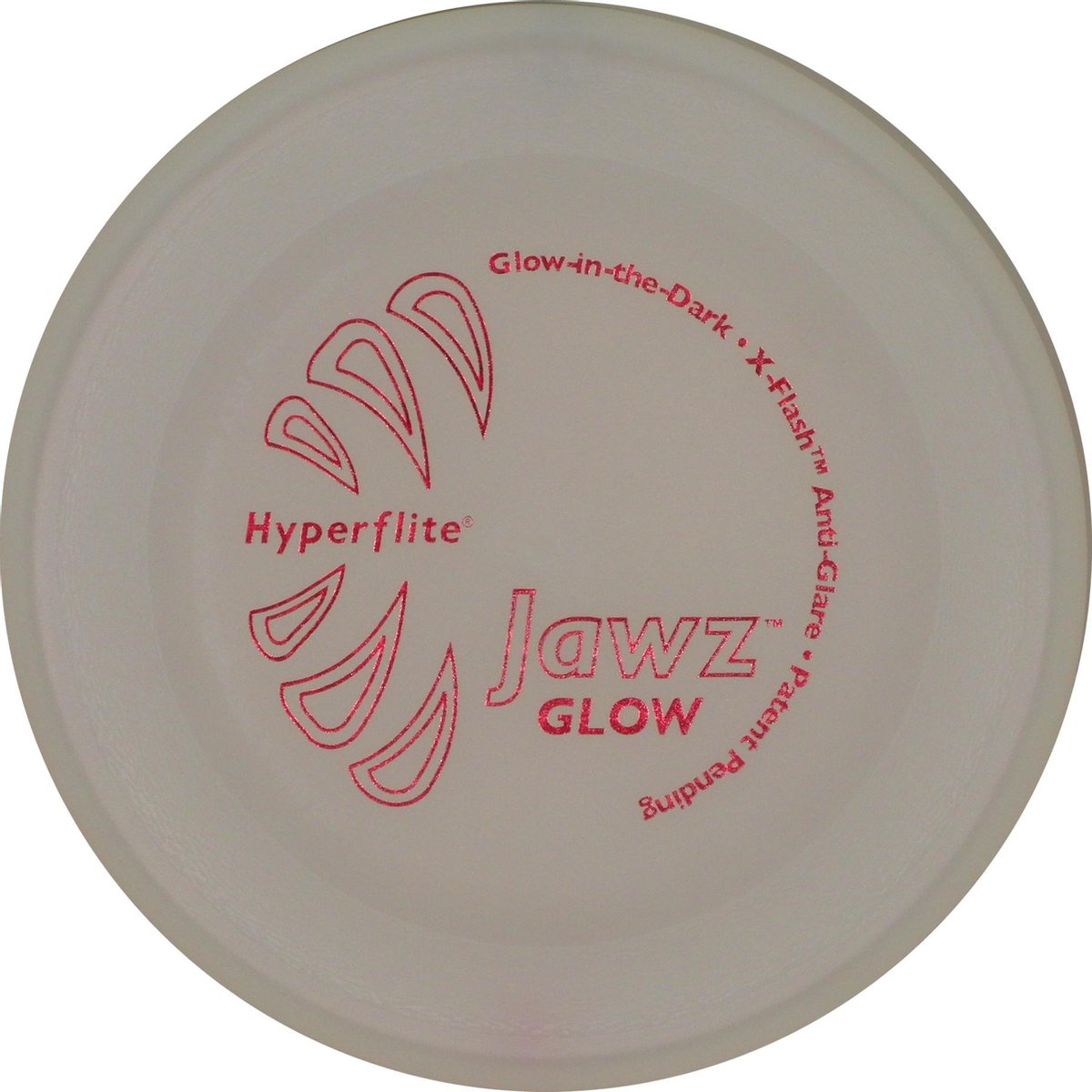 Hyperflite Jawz hondenfrisbee glow-in-the-dark