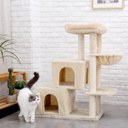 TBG Huisdier Krabpaal Condo Huis Scratcher Krabpaal Klimboom Speelgoed voor Kat Kitten Beschermende Meubels AMT0060BG