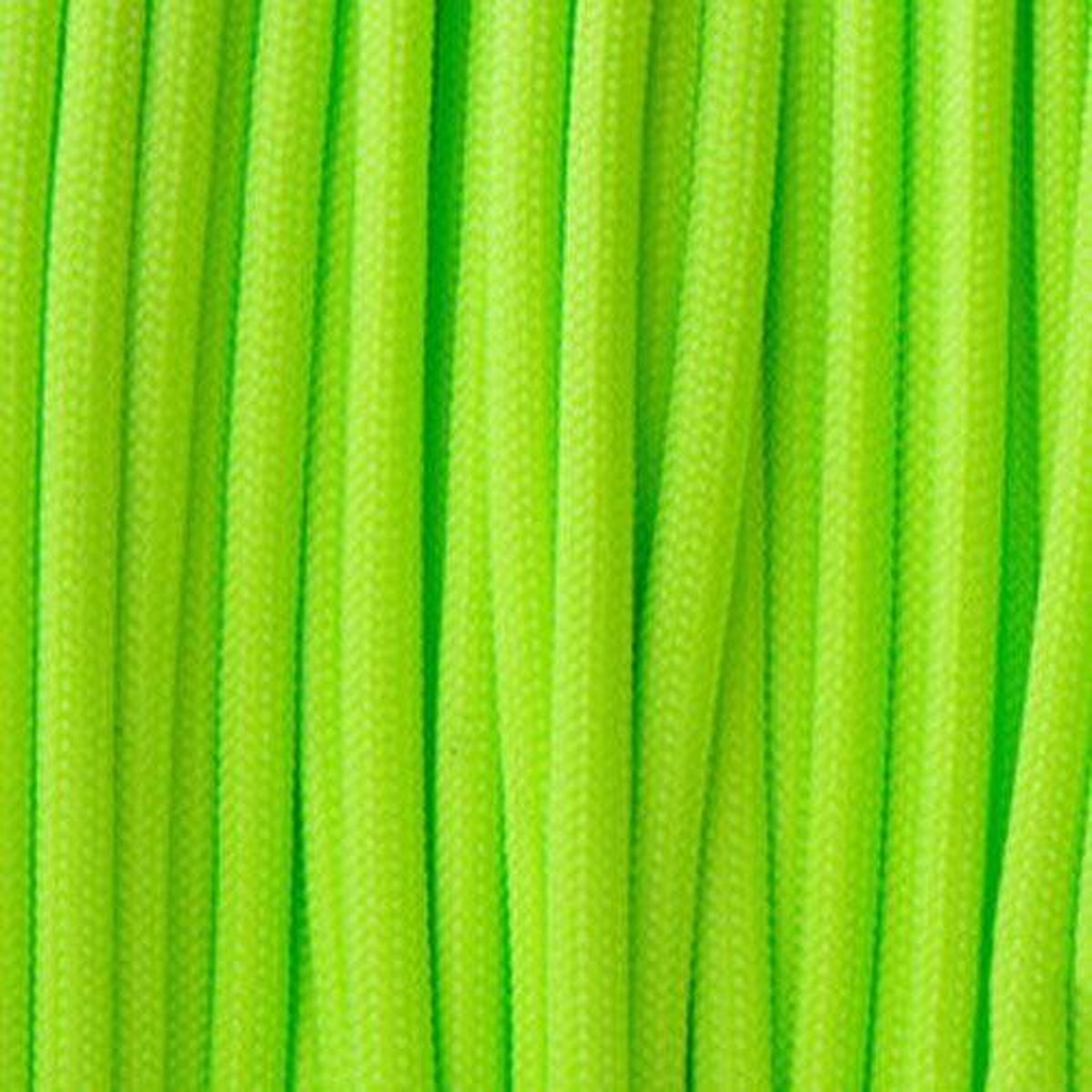 Paracord 550 Neon Green - Type 3 - 15 meter - #2