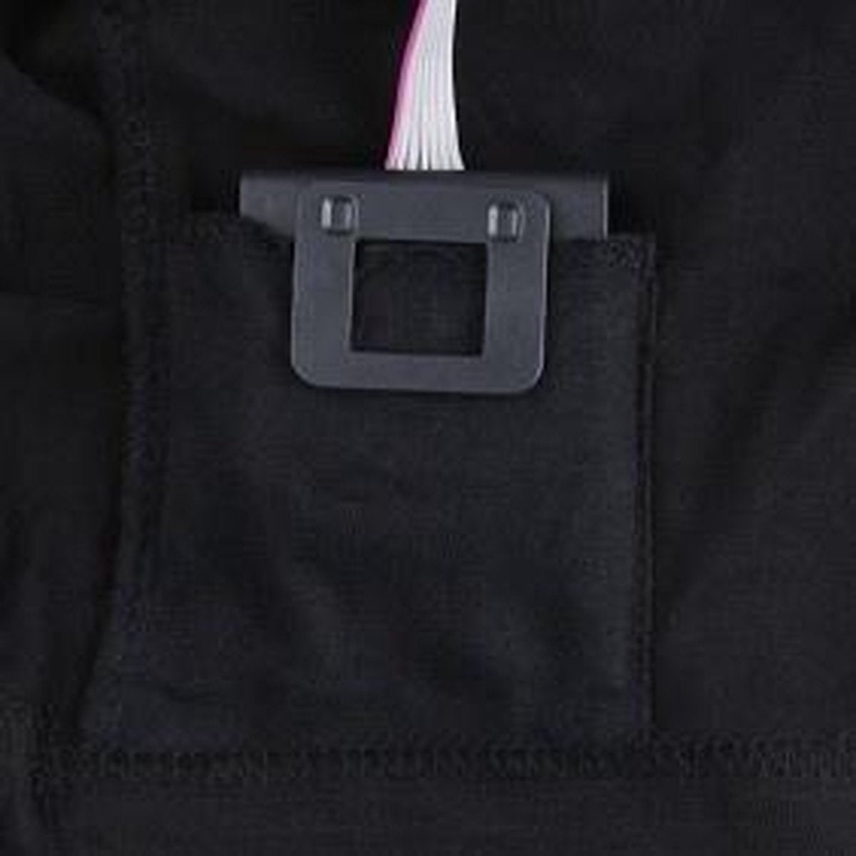 LED - T-shirt - Zwart - RGB - Hartje - S
