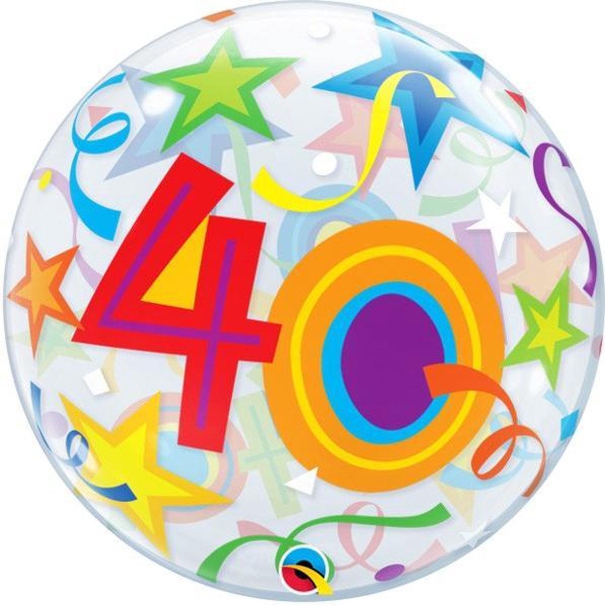 Qualatex Single BUBBLE balloon 40