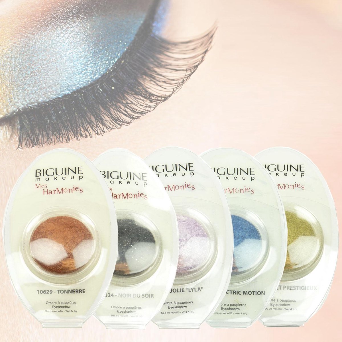 BIGUINE MAKE UP PARIS MES HARMONIES - Oogschaduw ogen kleur cosmetica - 0.8g - 10630 Or Passion