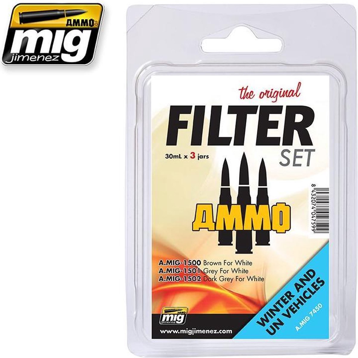 Mig - Filter Set For Winter Un Vehicles (Mig7450)