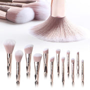 Make Up Kwasten Set - Make Up Brush - Oogschaduw - Foundation Kwast - Poeder Kwast - Brush - Make up - Cosmetica - Kwasten Set – Make Up Tasje - 12 Stuks