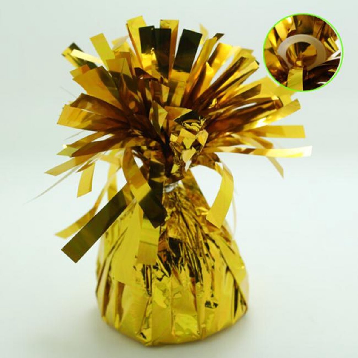 Ballon gewicht Goud (8 st)  voor op tafel ( gold / 80g)
