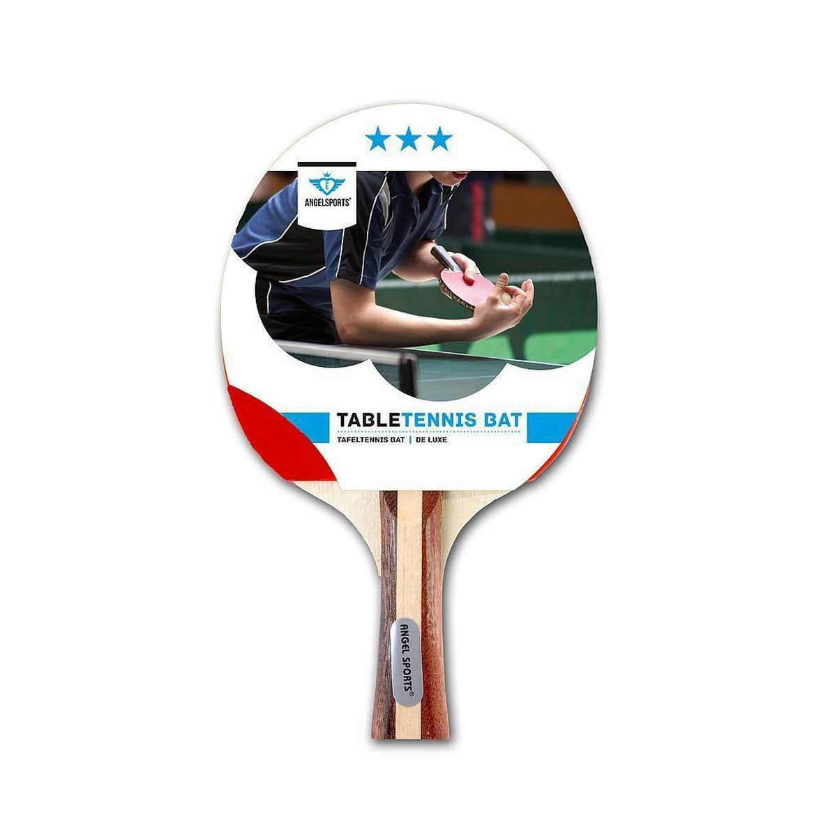 Tafeltennisbat | Angel | 3 ster | set van 4 stuks