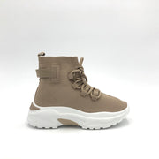 SNEAKER BEAU BEIGE - Maat 39 - Hoge sneaker - Beige
