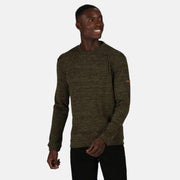 Leith Lichtgewichte Sweatshirt met ronde hals van Regatta voor Heren