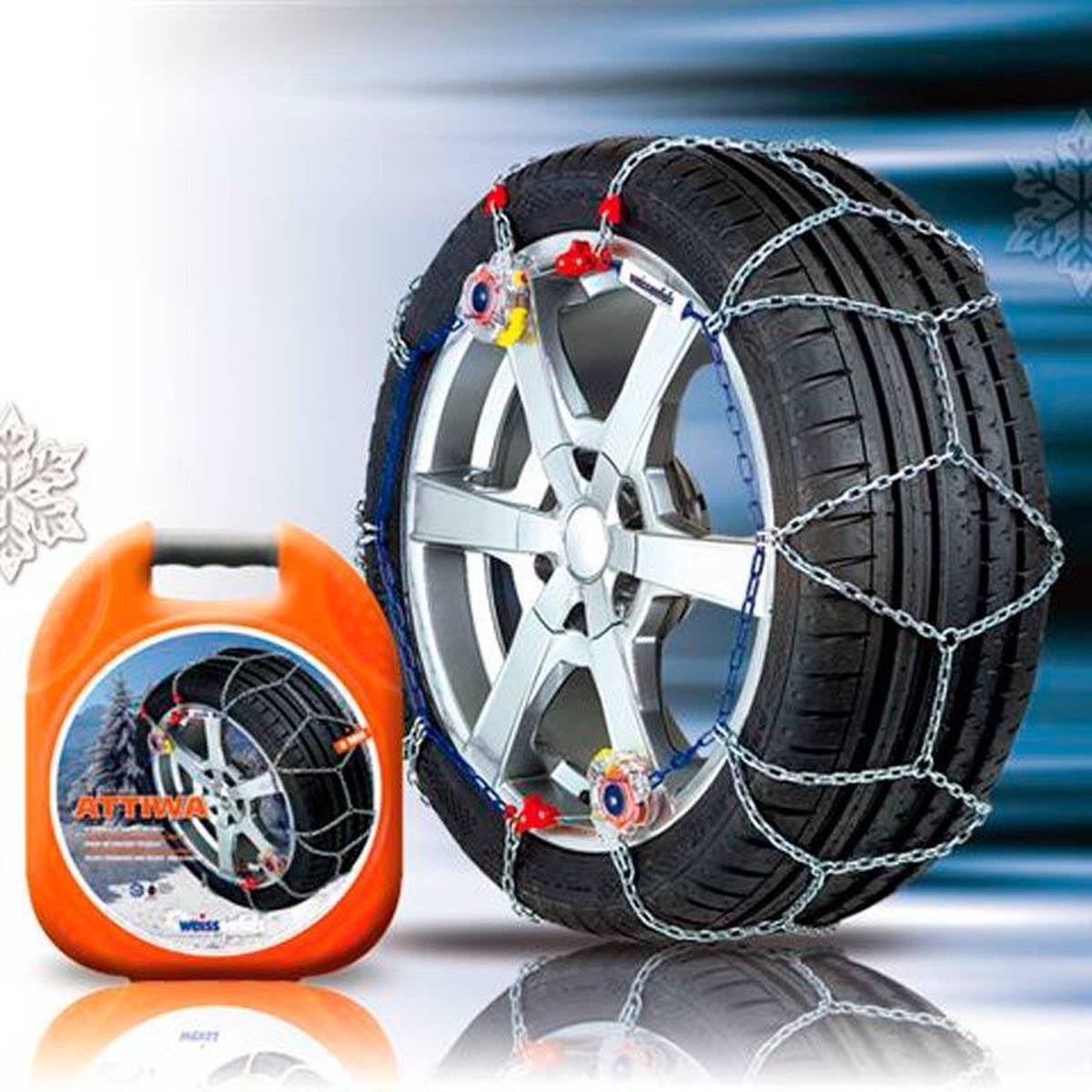 Sneeuwkettingset Weissenfels Clack & Go Attiwa M43 Nr. 10