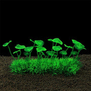 Dierplezier - Aquarium decoratie - Koraal – Kunstplant groen Aquarium - Planten voor aquarium - Mooie plantendecoratie –Plantenbundel - Aquariumdecoratie 20cm x 10cm - Aquariumversiering - Benodigdheden aquarium