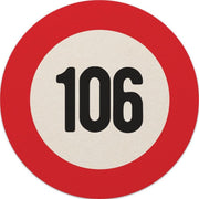 Bierviltjes 106 jaar | Bierviltjes 20 stuks | Bierviltjes verjaardag| Bierviltjes gefeliciteerd