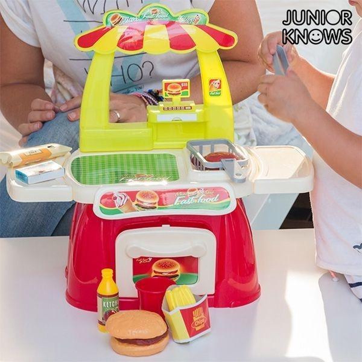 Junior Knows Fast Food Spel met accessoires