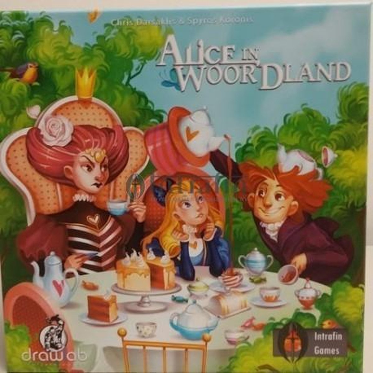 Alice in Woordland bordspel Nederlandstalig