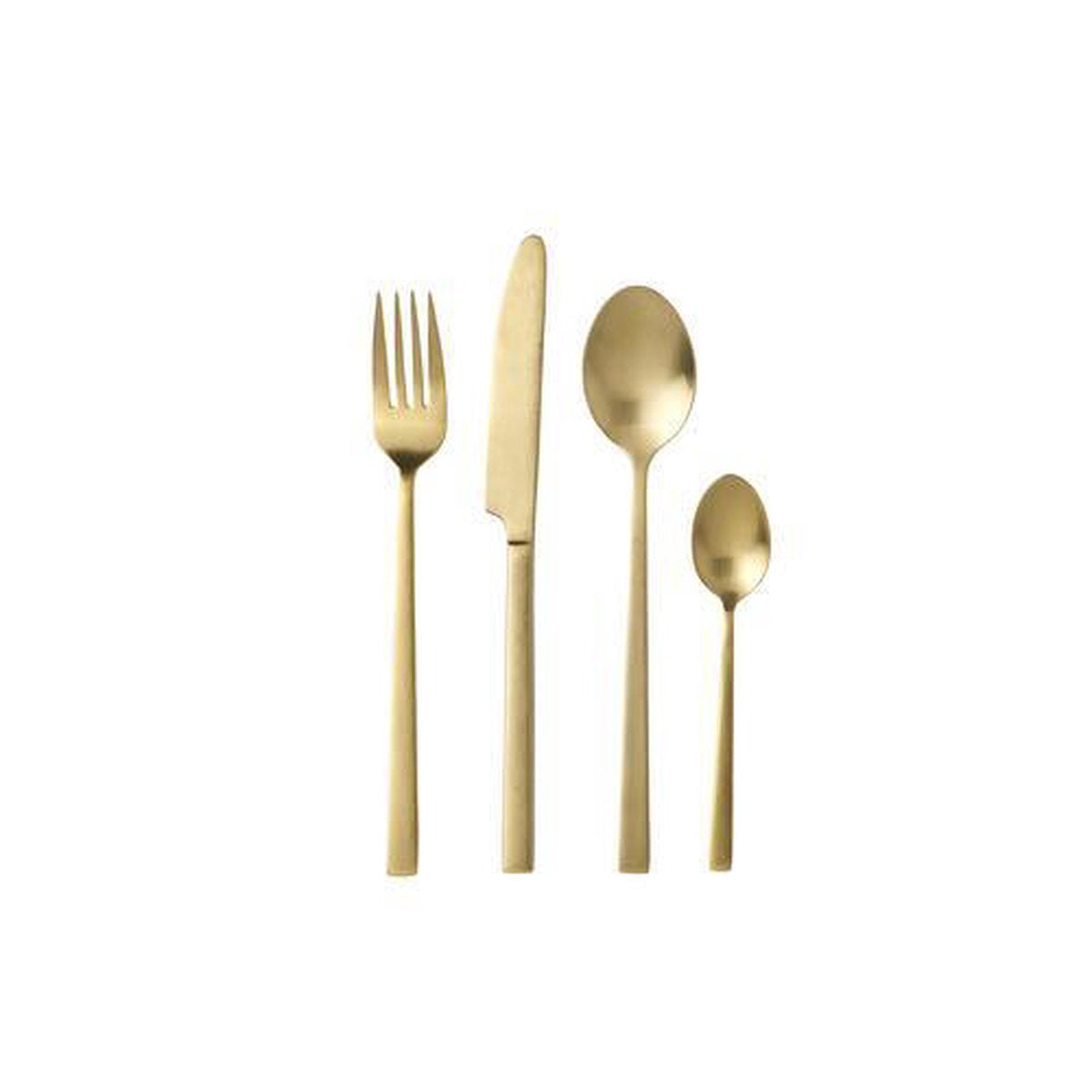 Bestekset 16-delig Goud - Bitz