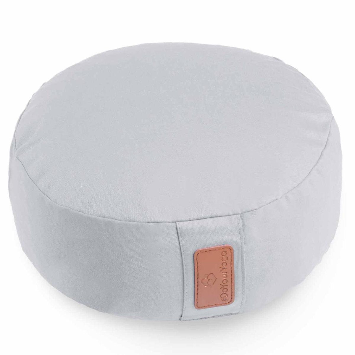 #DoYourYoga - Yoga kussen - »Vishnu« - rond meditatiekussen met bio-organische Spelt vulling - H:15cm