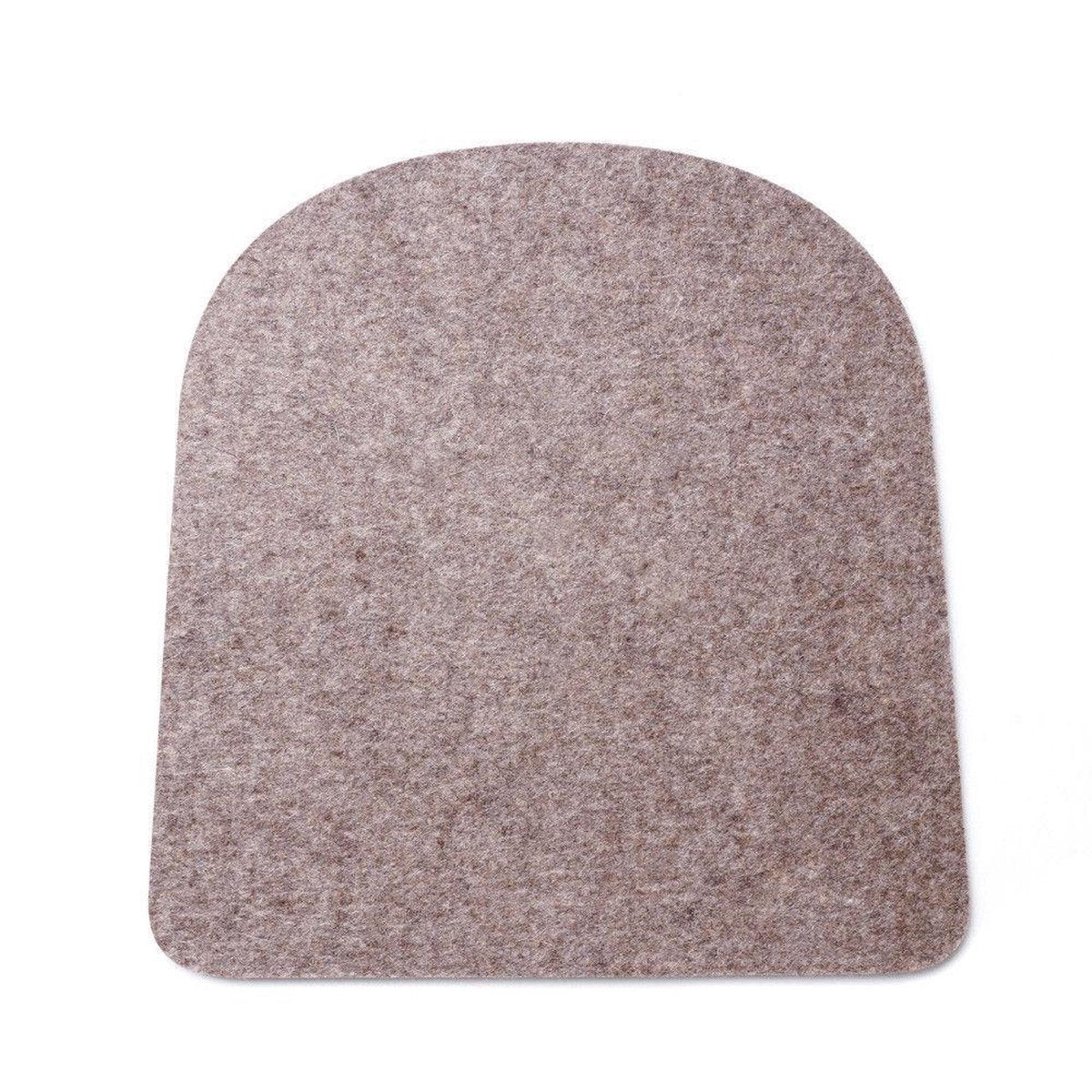 Hey-Sign seatpad voor Tolix stoel - 5 mm - gaatjes - Antislip - Lichtbruin 09