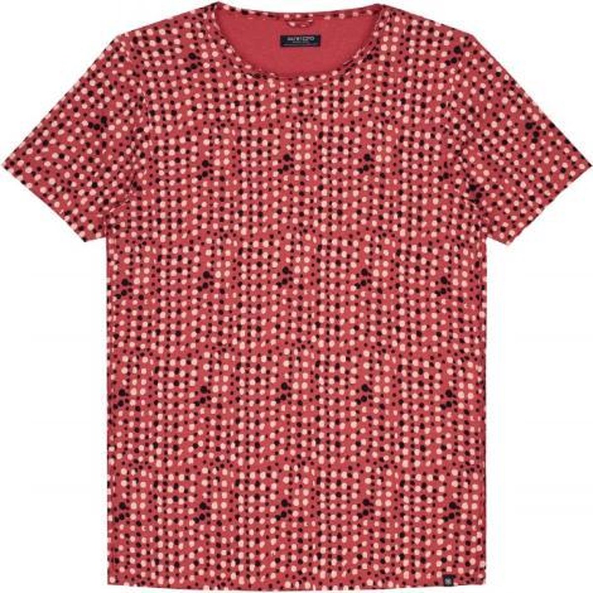 Dstrezzed T-shirt Print Coral Rood (202375 - 428)