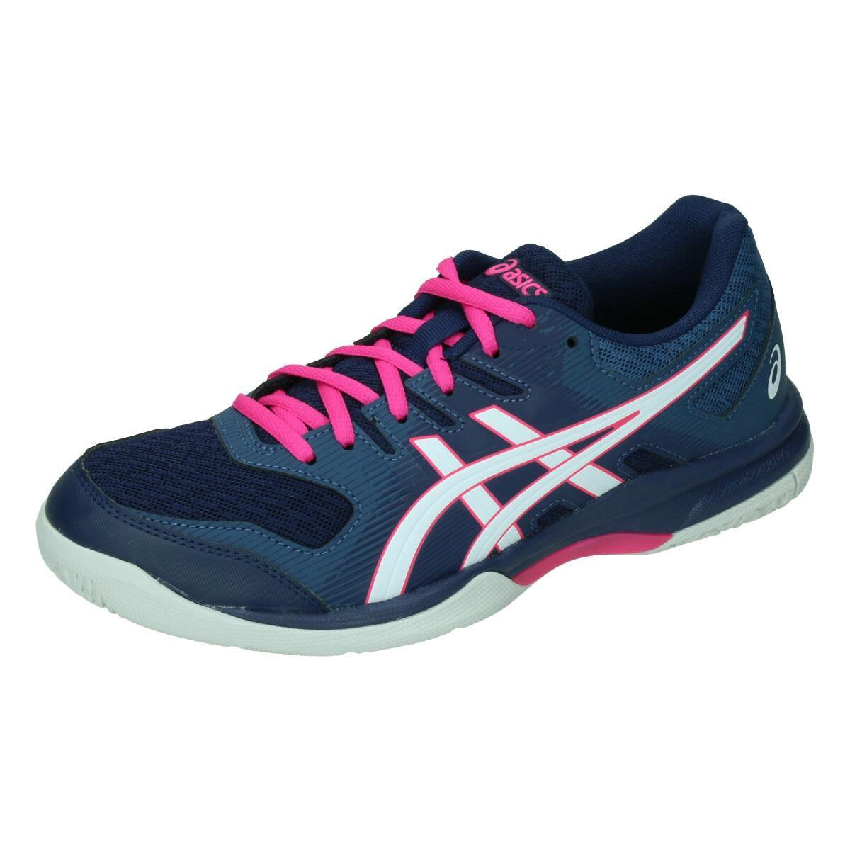 ASICS GEL-Rocket 9 Dames - navy/roze - maat 40