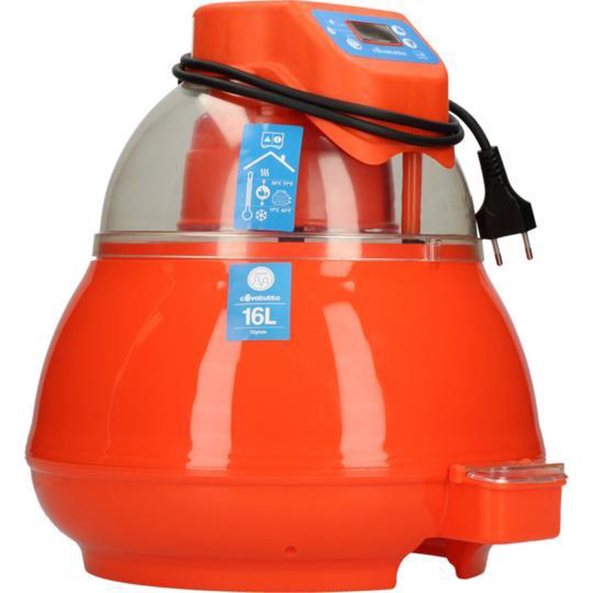 RelaxPets - Broedmachine - Digitale Broedmachine - Covatutto - 16 Liter  - 31x38cm