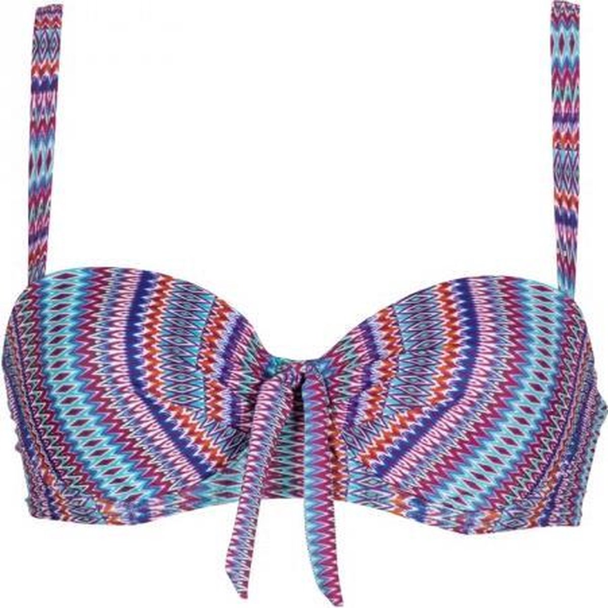Lingadore Bayou Bandeau BH - zig/zag print - 38C