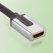 Profigold PROD1300 tussenstuk voor kabels HDMI-A FM DVI-D M Zwart