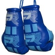 Punch Round Mini Carhanger Bokshandschoenen Blauw Wit Punch Round Carhanger Mini bokshandschoenen