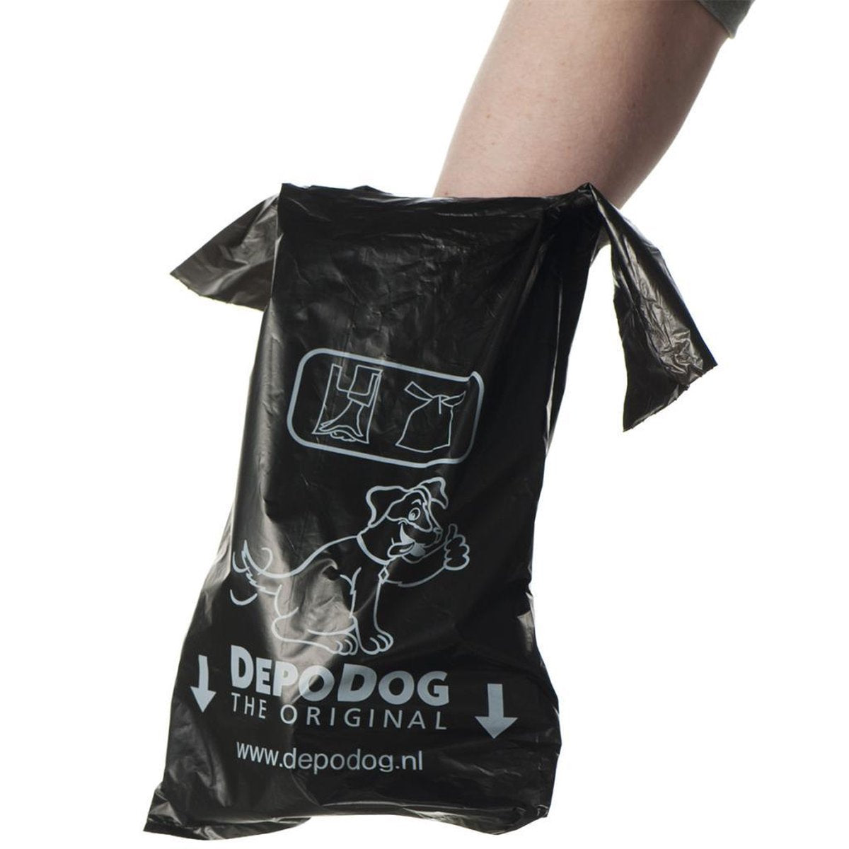 DepoDog Hondenpoepzakjes Zwart 2.400 stuks 7103-2400