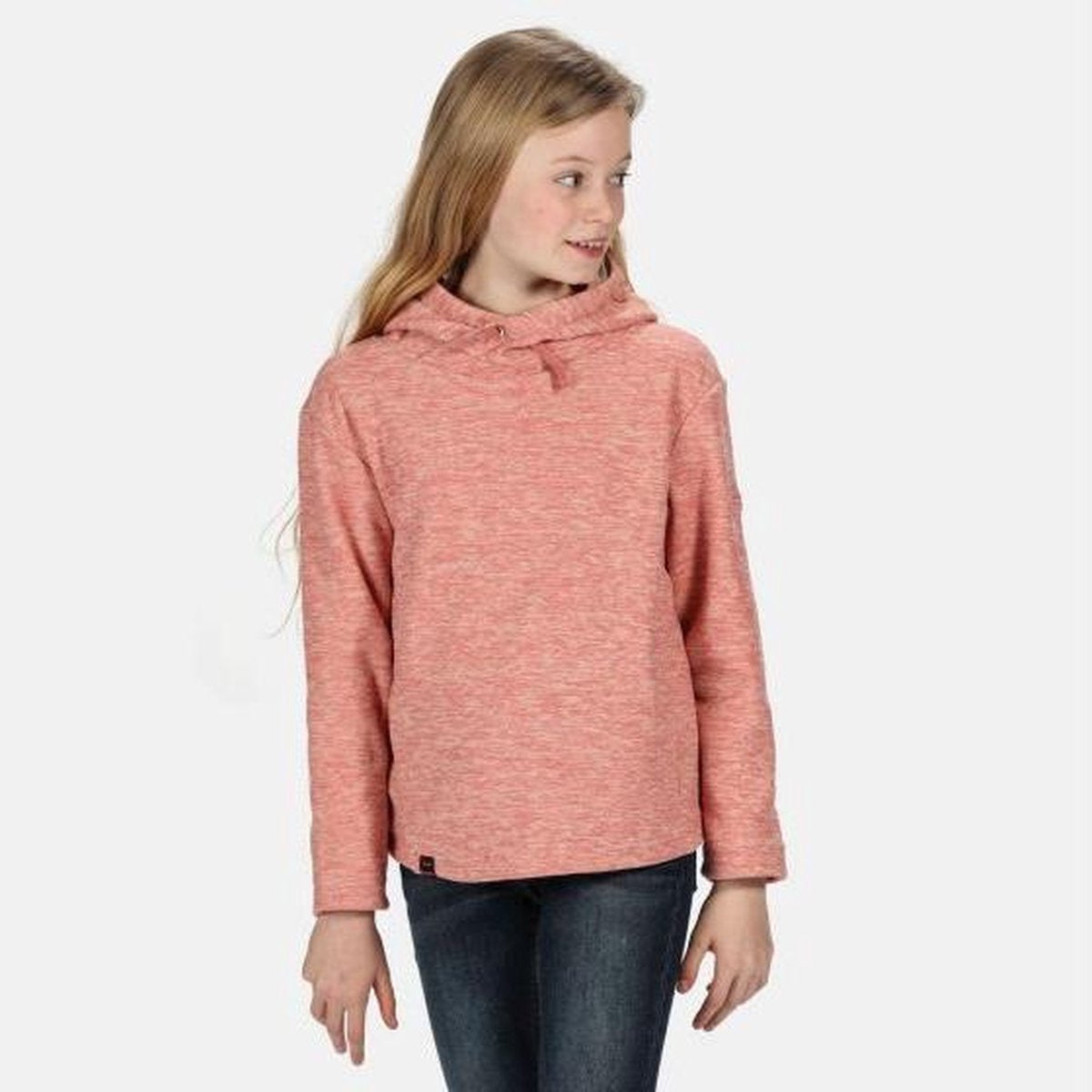 Kacie fleece met capuchon van Regatta voor kinderen