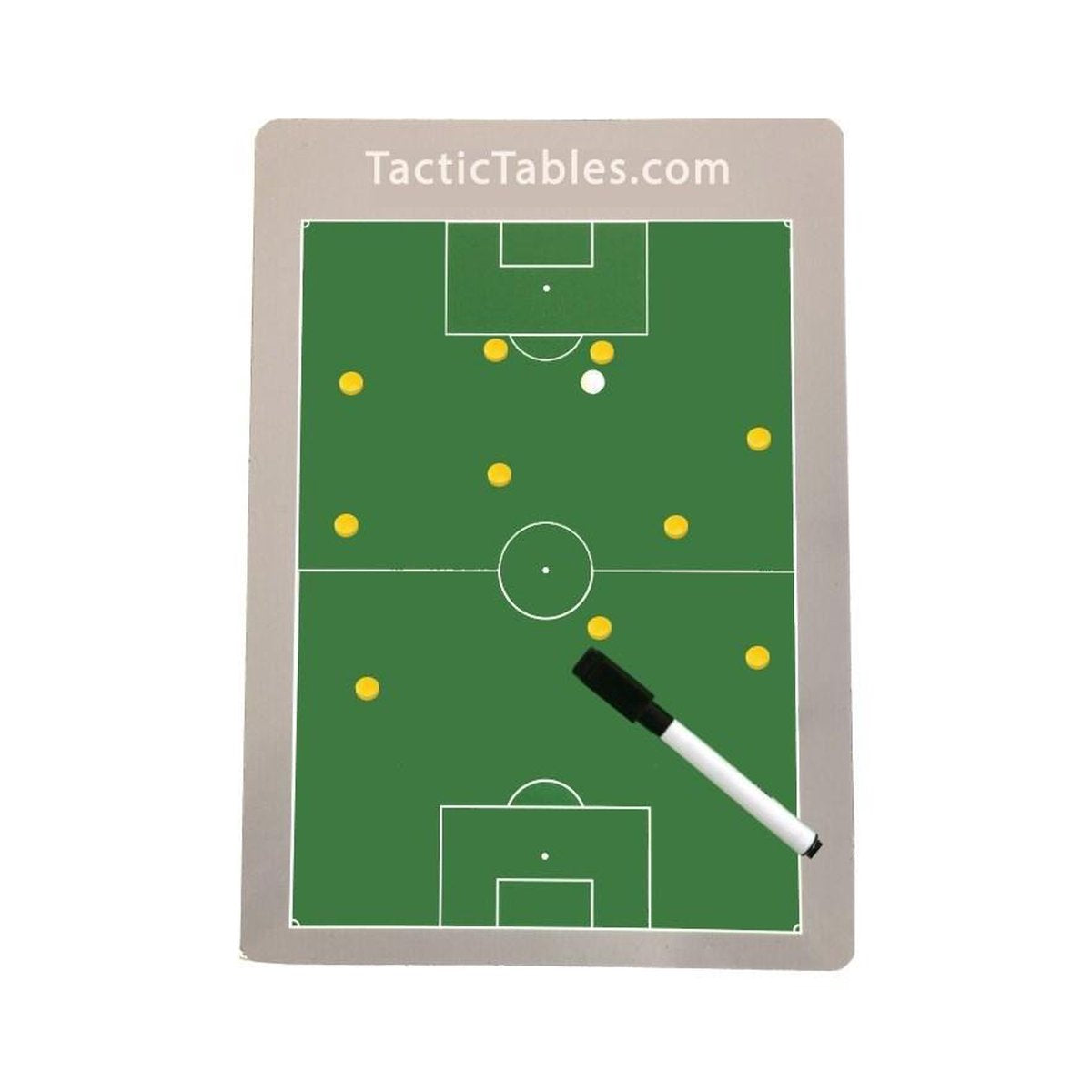 A4 Coachbord Voetbal incl. Magneten