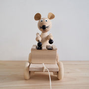 Sarah & Bendrix Trekspeelgoed Hout "Edgar"