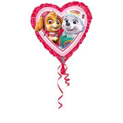 Standard Folie Ballon Paw Patrol Love 43 cm