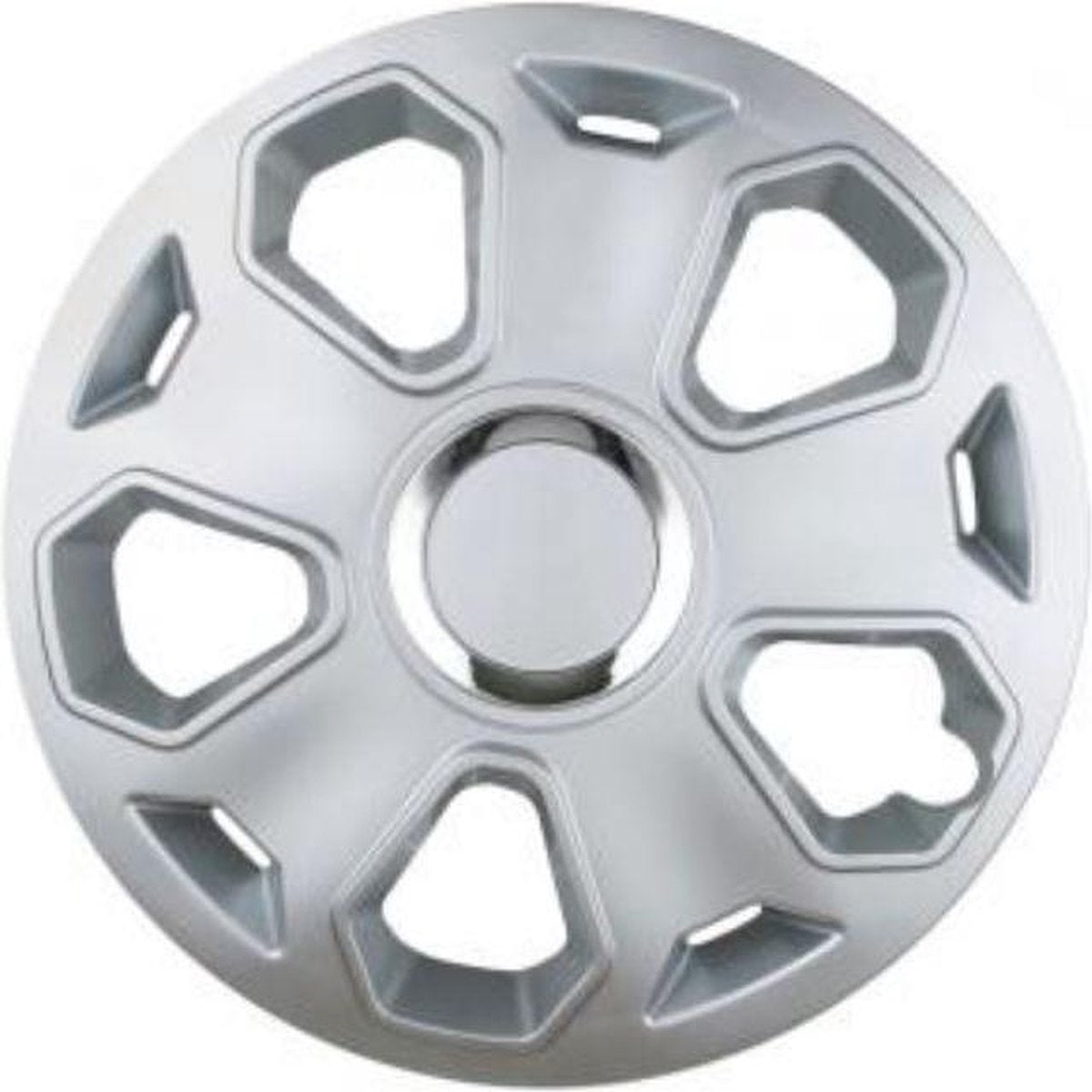 Wieldoppen Set Universeel 14 Inch Velgen 4 Stuks KOLPAK OPAL 14 Zilver