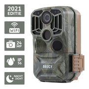 Baucy M601 Wildlife Camera - Wildcamera - Met Wifi en Nachtzicht - Bewakingscamera -  Jachtcamera - Inclusief 64GB SD Kaart