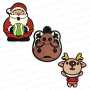 Dempertje.nl - Tennisdemper 3 stuks - Kerst COMBI - #026 #029 #051